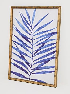 Imagen 2 del producto Set de 2 Cuadros Palm Azul 1