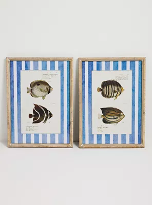 Set de 2 Cuadros Peces 1