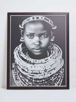 Cuadro Retrato Tribal 1