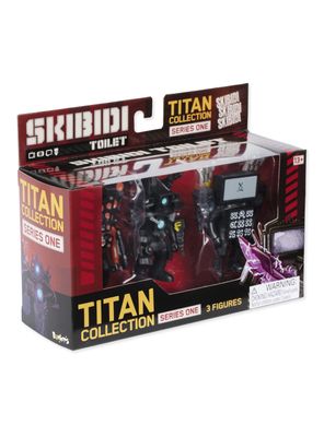 Imagen 2 del producto Figura de Acción Skibidi Toilet Pack 3 Figuras