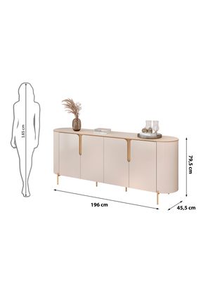 Imagen 2 del producto Buffet Cleo Off White