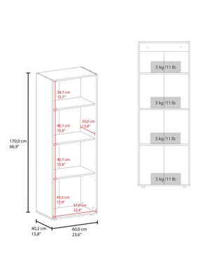 Imagen 2 del producto Clóset 3 Puertas 170x60x40.2 cm Bardolino