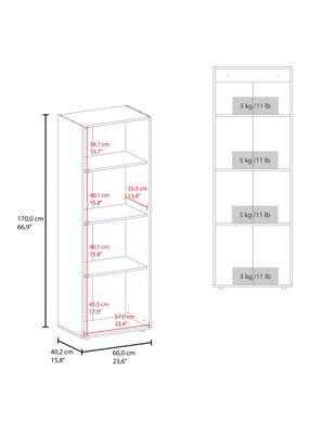 Imagen 2 del producto Clóset 3 Puertas 170x60x40.2 cm Blanco