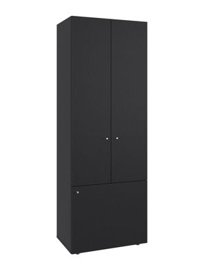 Clóset 3 Puertas 170x60x40.2 cm Wengue