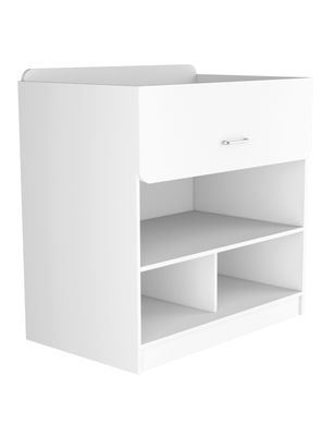 Cómoda Rosario 1 Cajón Blanco