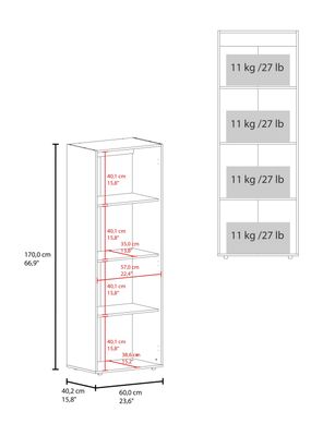 Imagen 2 del producto Clóset 2 Puertas 170x60x40.2 cm Blanco