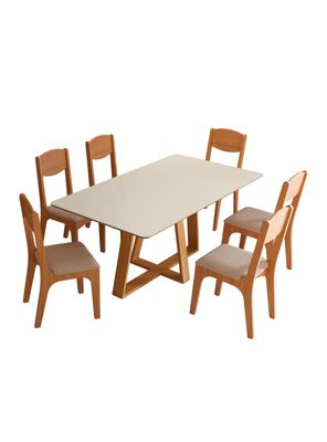 Imagen 1 del producto Juego de Comedor Tm 87 + 6 Sillas