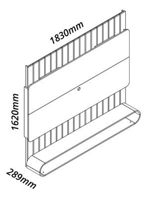 Imagen 2 del producto Rack Tv Panel Prime 1.8