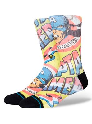Calcetines Capitan America Print