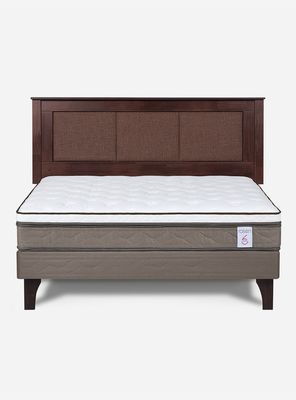 Imagen 2 del producto Cama Europea Style 6 2 Plazas + Respaldo Rachel
