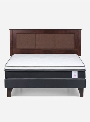 Imagen 2 del producto Cama Europea Style 6 2 Plazas + Respaldo Rachel