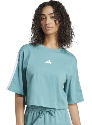 Imagen 1 del producto Polera Holgada de Algodón Essentials con 3 Tiras