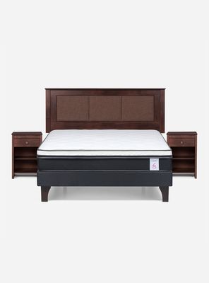Imagen 2 del producto Cama Europea Style 6 2 Plazas + Set Rachel