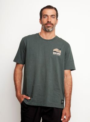 Polera Forest Orgánica Petróleo