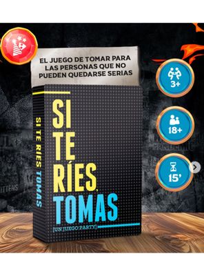 Imagen 2 del producto Juego de Mesa Si te ries. tomas