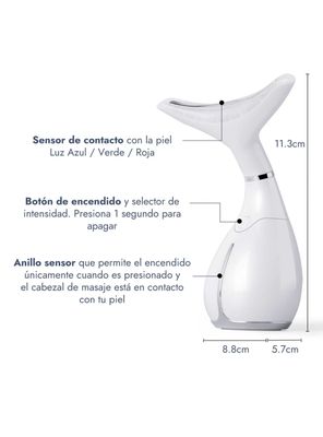 Imagen 2 del producto Masajeador Reafirmante y Modelador de Cuello
