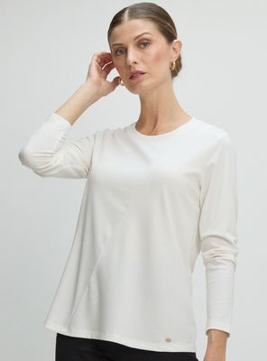 Polera Rib Acanalado Lisa 142