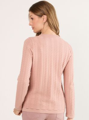 Imagen 2 del producto Sweater Tejido Cerrado Diseño Ondas 181