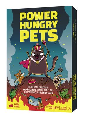 Juego de Mesa Power Hungry Pets