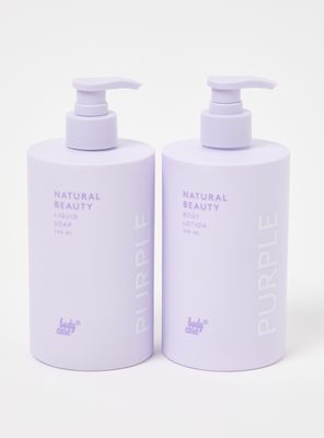 Set de Belleza Dúo Purple: Jabón y Crema 2 Piezas