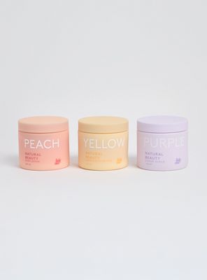 Set de Belleza Exfoliante, Loción y Manteca 3 Piezas