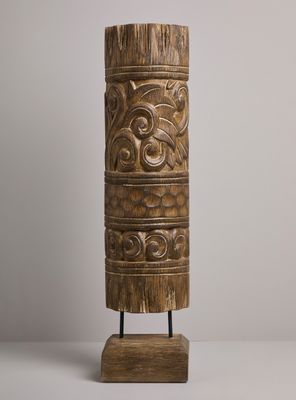 Escultura Madera Tribal