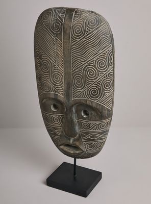 Imagen 2 del producto Escultura Cabeza Tribal 2