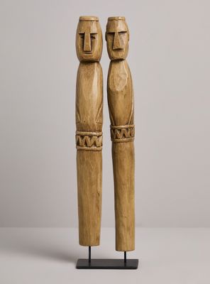 Escultura Humanos Tribal 1