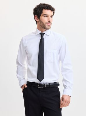 Camisa de Vestir Semi Slim Texturas Color