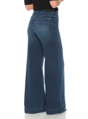 Imagen 2 del producto Jeans Wide Leg de Tiro Alto y Pretina