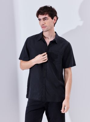Camisa Tencel Lavada