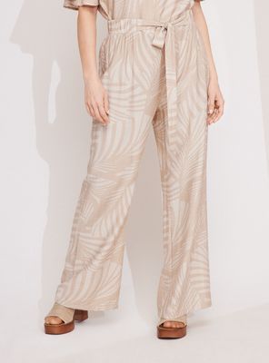 Imagen 1 del producto Pantalón Full Estampado con Cintura Elasticada