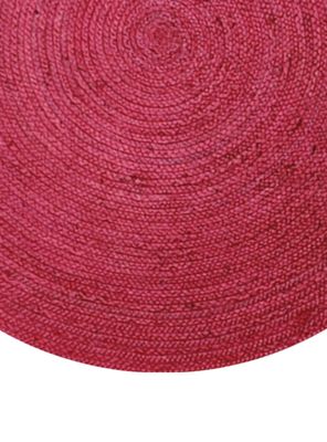 Imagen 2 del producto Alfombra Jute Redonnda Maui 150x150 cm Fucsia
