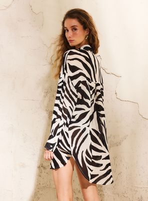 Imagen 2 del producto Salida de Baño Camisa Oversize Colaboración María Pombo