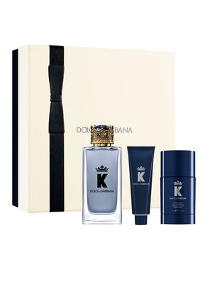 Set Perfume K EDT Hombre 100 ml + Shower Gel 50 ml + Desororante