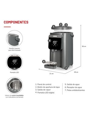Imagen 2 del producto Termo Hervidor 5 Litros TH-TK50