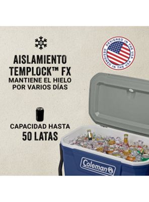 Imagen 2 del producto Cooler Serie 316 62QT Azul