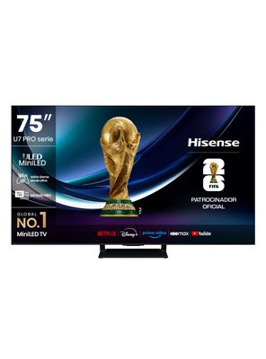 Imagen 1 del producto Mini LED Smart TV 75'' 4K UHD 75U7QGPRO