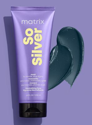 Imagen 2 del producto Máscara Matizadora Violeta Cabello Rubio y Gris con Color So Silver 200ml