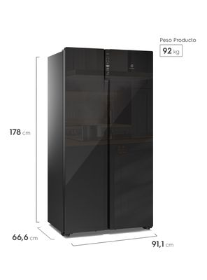 Imagen 2 del producto Refrigerador Side by Side No Frost 525 Litros ES5GB