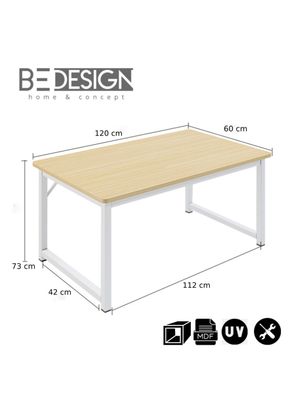 Imagen 2 del producto Escritorio Metal Classic Beige /Blanco