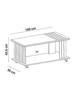 Imagen 2 del producto Mesa de Centro Mila Canela