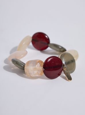 Imagen 2 del producto Pulsera Elástica de Mostacillas de Resina