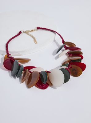 Collar Piezas Irregulares de Resina