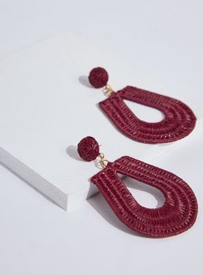 Aros Forma Gota Raffia