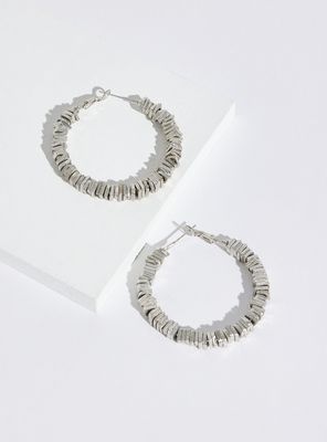 Aros Curvos Antique Silver