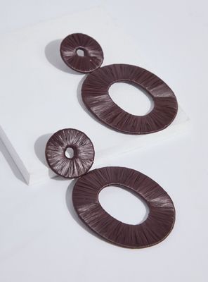 Aros Circulares Papel Raffia