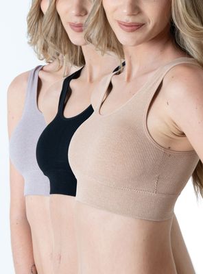 Imagen 1 del producto Pack 3 Peto Seamless sin Costura Algodón