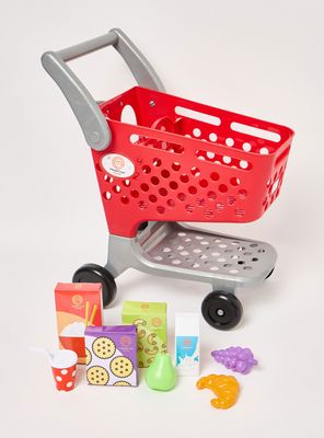 Imagen 2 del producto Juguete Carrito de Compras Rojo + Accesorios