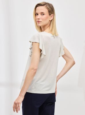 Imagen 2 del producto Polera Manga de Vuelo con Pinza Central